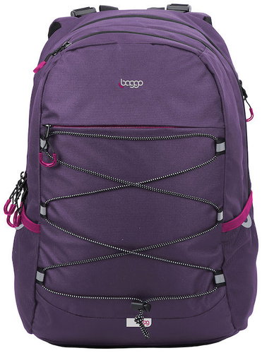 BAGGO Tweeny Deep Purple - Backpack - Main image