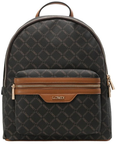 L.CREDI Filiberta Backpack Brown - Městský batoh - Hlavní obrázek