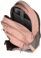 Travelite Basics Backpack Melange Rose/grey - Mestský batoh