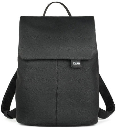 Two Mademoiselle MR13 Nubuck-Black - City Backpack - Main image