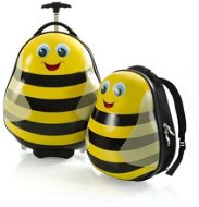 Heys Travel Tots Bumble Bee – sada batohu a kufru - Dětský kufr