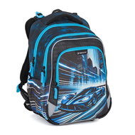 Bagmaster Lumi 26 C školní batoh – auto - School Backpack