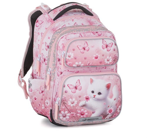 Bagmaster Dopi 26 A school backpack - cat - School Backpack - Main image
