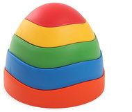 KIK KX3173 Balancing rainbow stones set of 5 - Balance Cushion