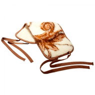 Sheep Things Kidney belt, natural with pattern - Lumbar Support Belt