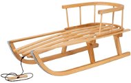 Bayo all-wood sled with backrest and string 90 cm - Sledge