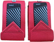 KUBIsport Wrist bands for combat sports and strength training, red - Boxing Wraps