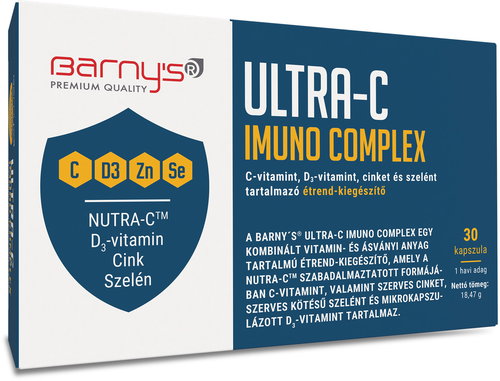 Barnys Ultra-C Immuno Complex 30 capsules - Vitamin C - Main image