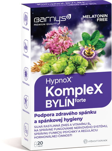 Barnys Hypnox Herbal Complex Forte 20 capsules Main image Barnys Hypnox Herbal Complex Forte 20 capsules - Herbal Extract - Main image