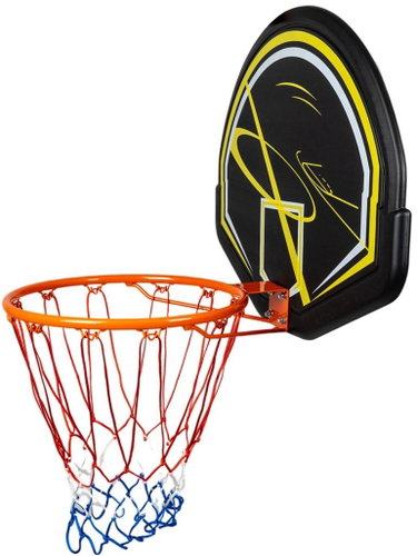 Acra Basketball basket with board and net, 80 × 56 cm - Basketball Goal - Main image