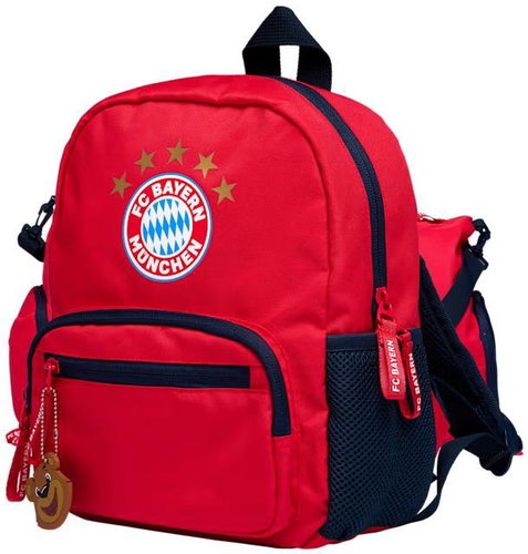 Kids Fan-shop Backpack BAYERN MNICHOV red - Children's Backpack - Main image