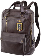 Dielle Aeronautica Militare - Batoh Pilot L - AM - 476 - 25 - hnědý - Backpack