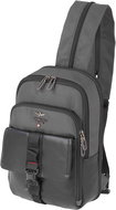 Dielle Aeronautica Militare - Batoh sling Typhoon - AM - 591 - 13 - šedý - Backpack