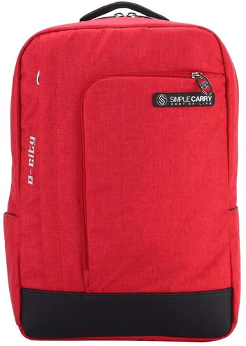 SimpleCarry City Backpack E City 2 - red - City Backpack - Main image