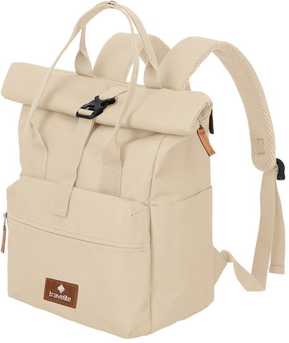 Travelite Basics short handle roll-up, off-white - Backpack - Main image