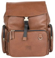Gaira leather backpack 58019 light brown - City Backpack