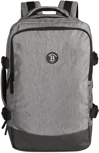 Bertoo backpack Paolo grey - Backpack - Main image