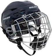 Bauer Re-Akt 85 Combo SR tmavě modrá, Senior, L, 57-62 cm - Hokejová helma