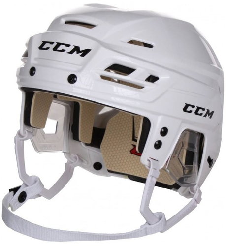 CCM Tacks 110 SR white, Senior, XS, 50-54 cm - Hockey Helmet - Main image