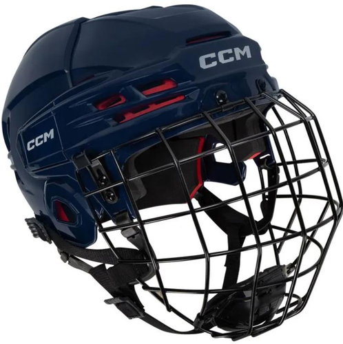 CCM Tacks 70 Combo SR Senior, 58-62 cm, L, dark blue - Hockey Helmet - Main image