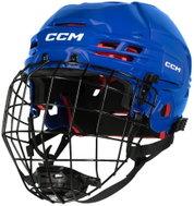 CCM Tacks 70 Combo SR Senior, 58-62 cm, L, blue - Hockey Helmet