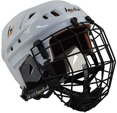 Hejduk XX + basket white, Senior, S-M, 54-58 cm, black basket - Hockey Helmet - Main image