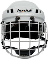 Hejduk XX + koš bílá, Senior, S-M, 54-58 cm, bílý koš - Hokejová helma