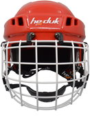 Hejduk XX + basket red, Senior, M-L, 57-61 cm, white basket - Hockey Helmet
