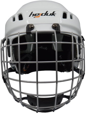 Hejduk XX + basket white, Senior, S-M, 54-58 cm, chrome basket - Hockey Helmet - Main image