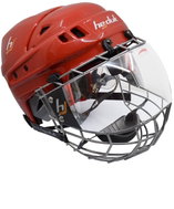 Hejduk XX + basket red, Senior, basket Combo Convex - Hockey Helmet