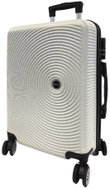 Bavy Travel Suitcase Shell Circle White - Suitcase