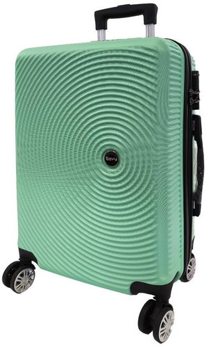 Bavy Travel case 20" Circle Light green - Suitcase - Main image