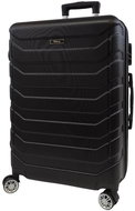 Bavy Travel Case 24" Ribs Black - Suitcase