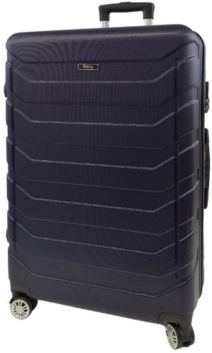 Bavy Travel Case 28" Ribs Navy - Suitcase - Main image