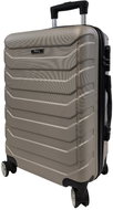 Bavy Travel case 20" Ribs Gold beige - Suitcase