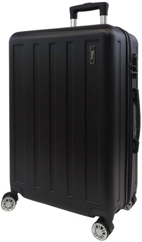 Bavy Travel Case 28" Stripes Black - Suitcase - Main image