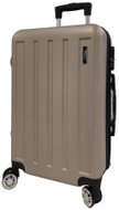 Bavy Travel case 20" Stripes Gold beige - Suitcase