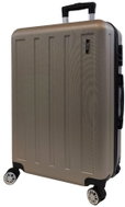 Bavy Travel case 24" Stripes Gold beige - Suitcase