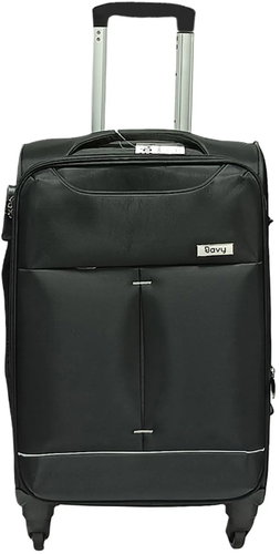 Bavy Fabric Travel Case 20" Black - Suitcase - Main image