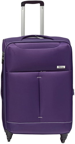 Bavy Fabric Travel Case 24" Purple - Suitcase - Main image