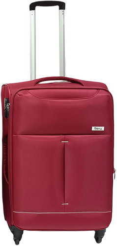 Bavy Fabric Travel Case 24" Red - Suitcase - Main image