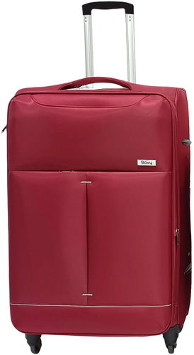 Bavy Fabric Travel Case 28" Red - Suitcase - Main image