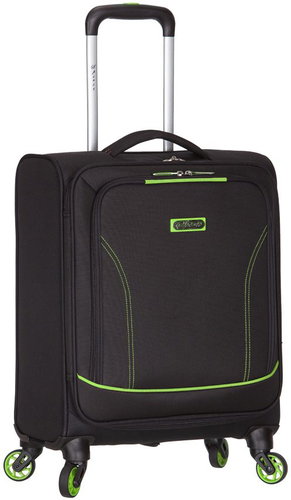 Azure Spirit T-1115/3-S - black/green - Suitcase - Main image