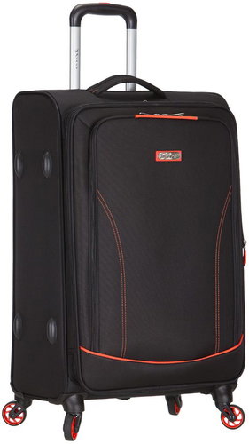 Azure Spirit T-1115/3-M - Black/Orange - Suitcase - Main image