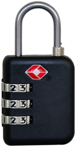 TSA Bordlite - black - Padlock - Main image