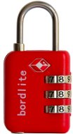 TSA Bordlite - red - TSA luggage lock