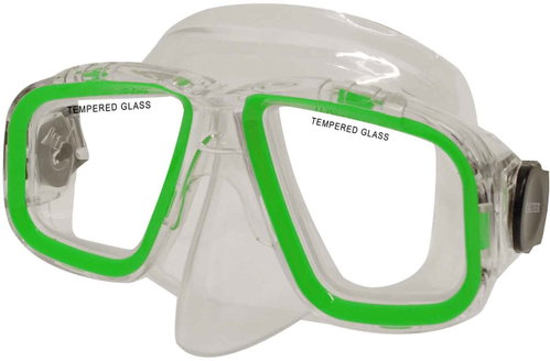 Calter Diving mask Senior 229P, green - Diving Mask - Main image