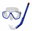 Diving set Kids S06+M278 PVC, blue