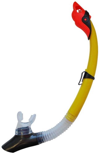Calter Adult 117Silicon, yellow - Snorkel - Main image