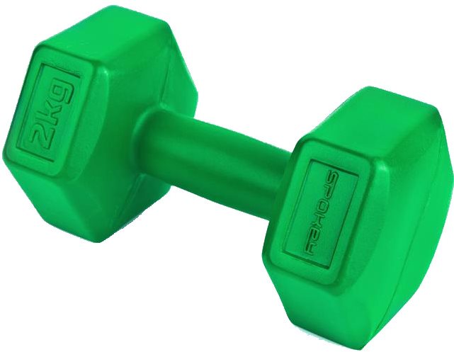 Spokey MONSTER II Set of hexagonal dumbbells 2 2 kg Dumbell Set